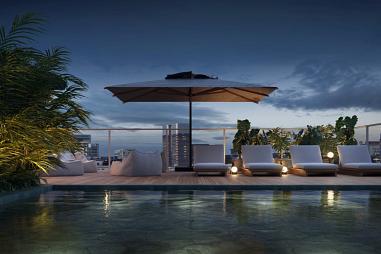 APARTAMENTO COM DOIS DORMITORIOS DOIS SUITES