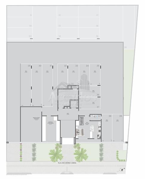 APARTAMENTO A UMA QUADRA DA LAGOA NA PLANTA 25