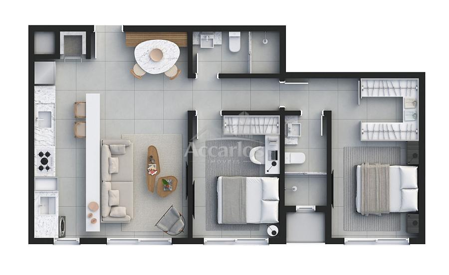 APARTAMENTO NO CENTRO DE TORRES 3