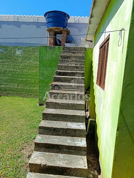 Escadaria para lage em cima da garagem