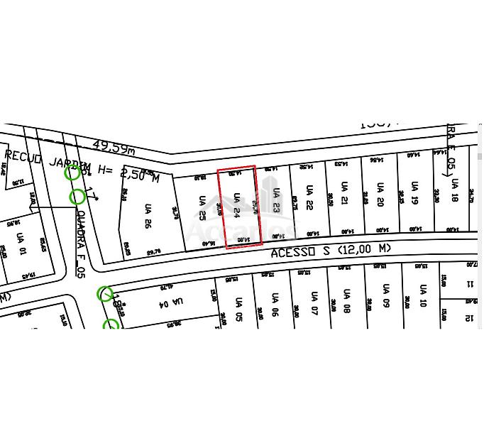 Terreno Reserva das �guas 2