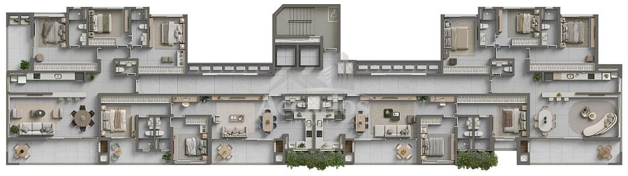 APARTAMENTO COM DOIS DORMTIORIOS UM SUITE EM BAIRRO VALORIZADO 52