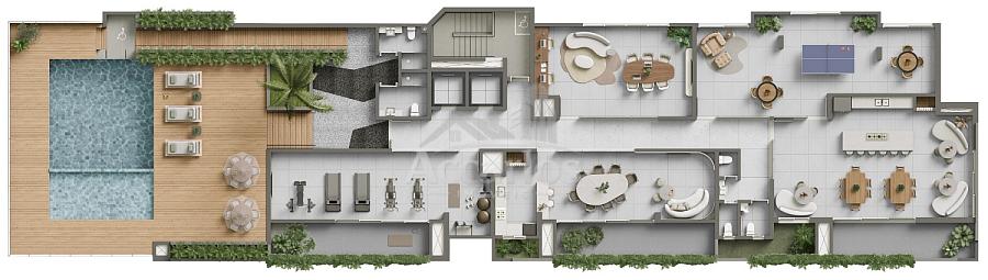 APARTAMENTO COM DOIS DORMTIORIOS UM SUITE EM BAIRRO VALORIZADO 49