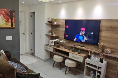 Apartamento 2 Quartos no condominio Praças Sauípe, Praia da Baleia, Serra ES