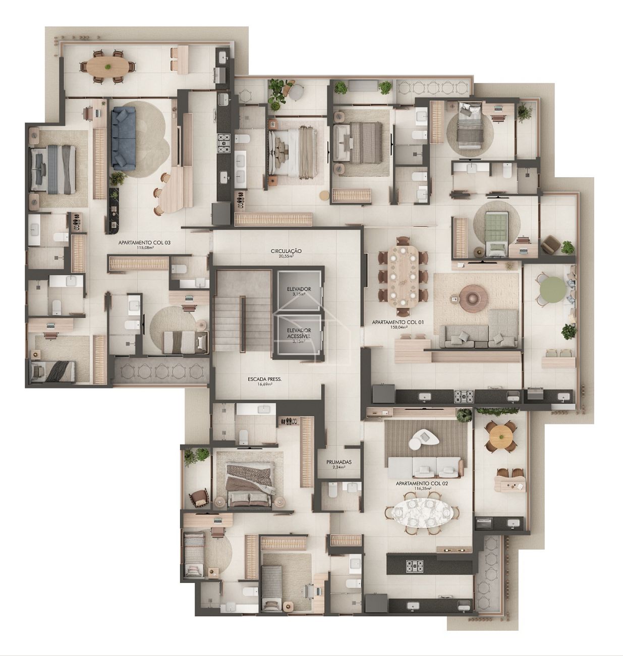 Apartamento, 4 quartos, 150 m² - Foto 27