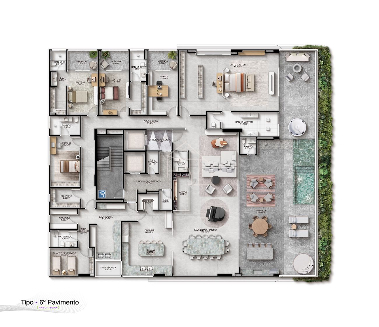 Apartamento, 4 quartos, 479 m² - Foto 19