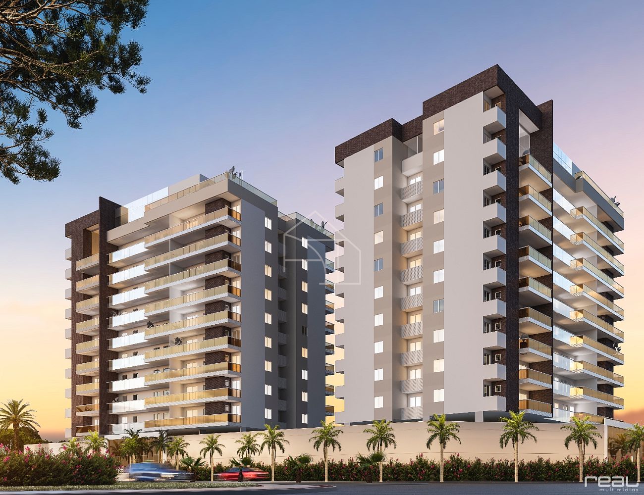 Apartamento à venda com 3 quartos, 98m² - Foto 1
