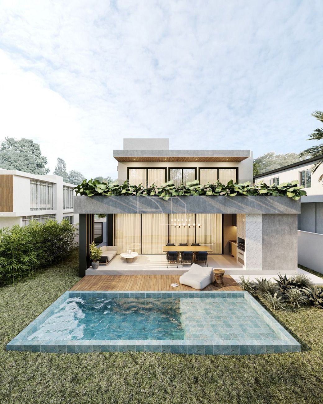 Casa Duplex Alphaville Jacuhy 4 quartos