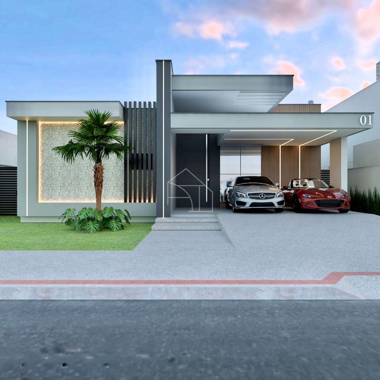 Casa de Condomínio à venda com 4 quartos, 254m² - Foto 1