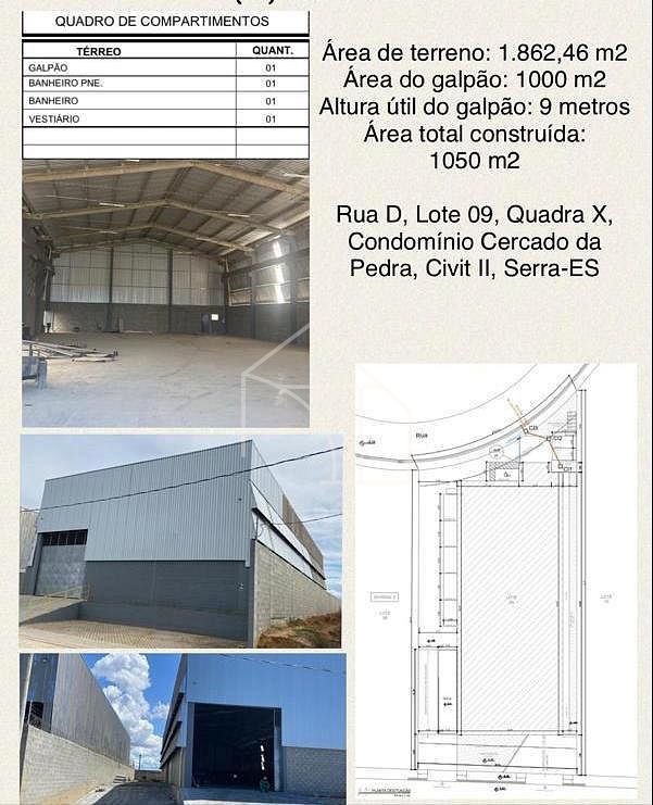 Depósito-Galpão, 1050 m² - Foto 15