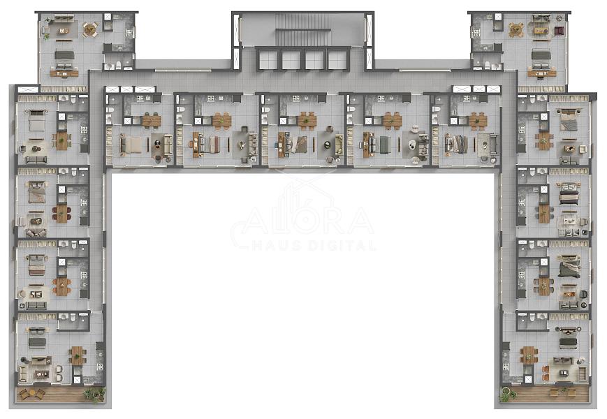 Vista para o pôr do sol mais bonito de Torres e estrutura de resort pra você morar ou investir com inteligência. — foto 21