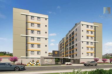 Lançamento no Anita 1 suíte + 2 dormitórios