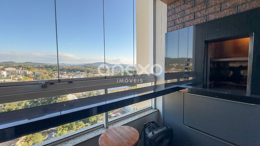 Apartamento � Venda no Bairro Fortaleza, Blumenau � Edif�cio Fortaleza de Sagres, Su�te com Closet, Mobiliado e 2 Vagas 2