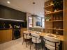 Decorado �ra Home 56 m�: cozinha e jantar