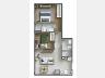 Planta �ra Home: 2Q (1 ou 2 su�tes) 52 a 60m� at� R$ 723.187
