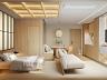 Living do apartamento decorado do Ryokan Flamboyant