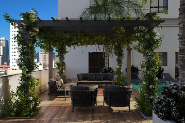 2 suítes a 5 minutos de caminhada da praia