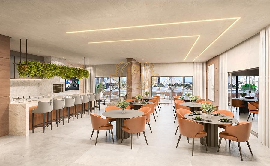 Apartamento com 3 dormitórios à venda sendo 3 suítes, 124.0 m² por - R$ 1.432.205,58 - Perequê - Porto Belo/SC — foto 32