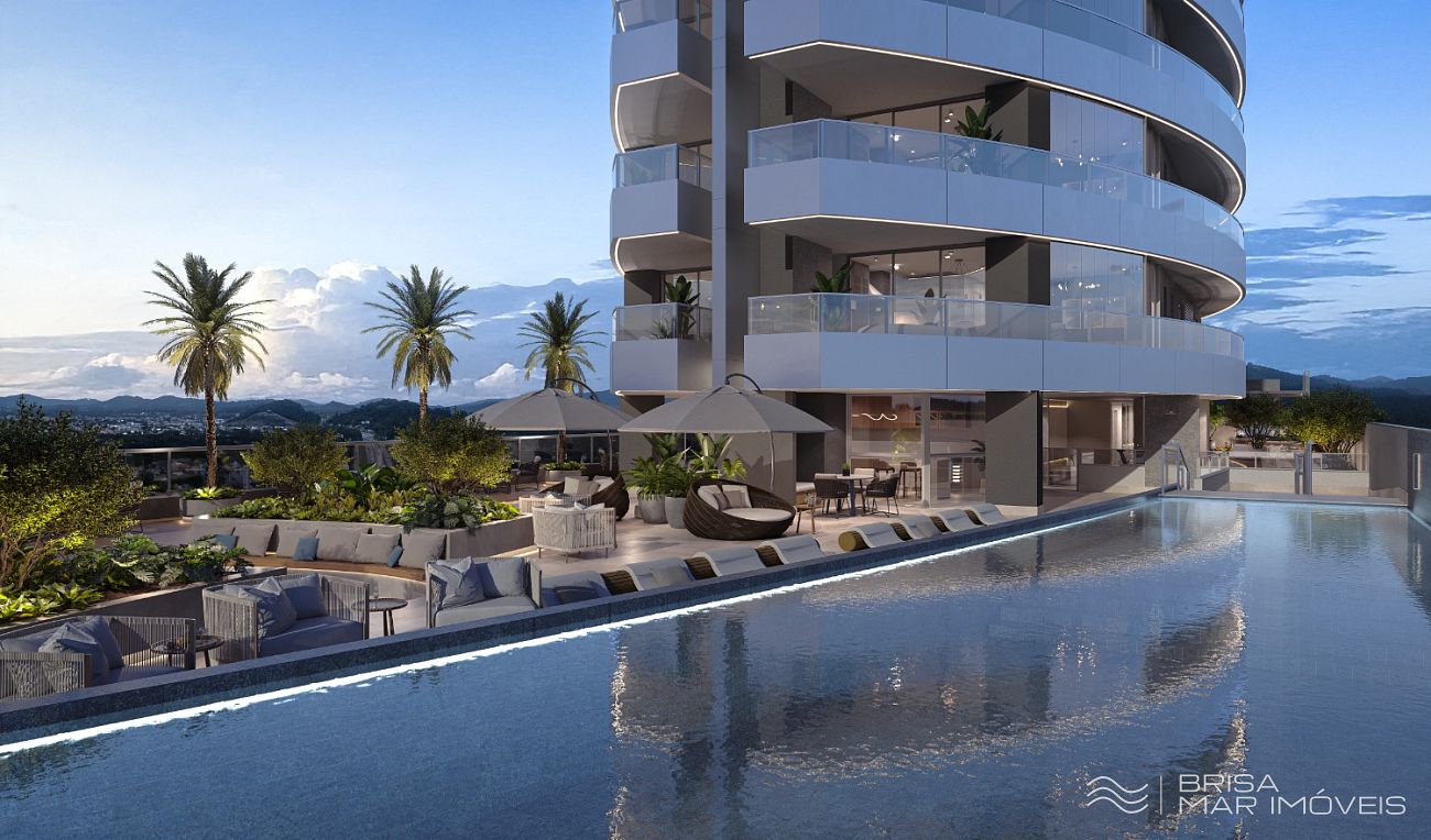 3 Suítes de alto padrão pé na areia - Tabuleiro Barra Velha