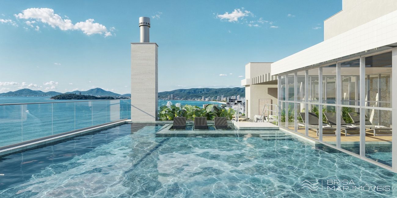 2 suítes, lazer completo, alto padrão, frente mar em Balneário Piçarras