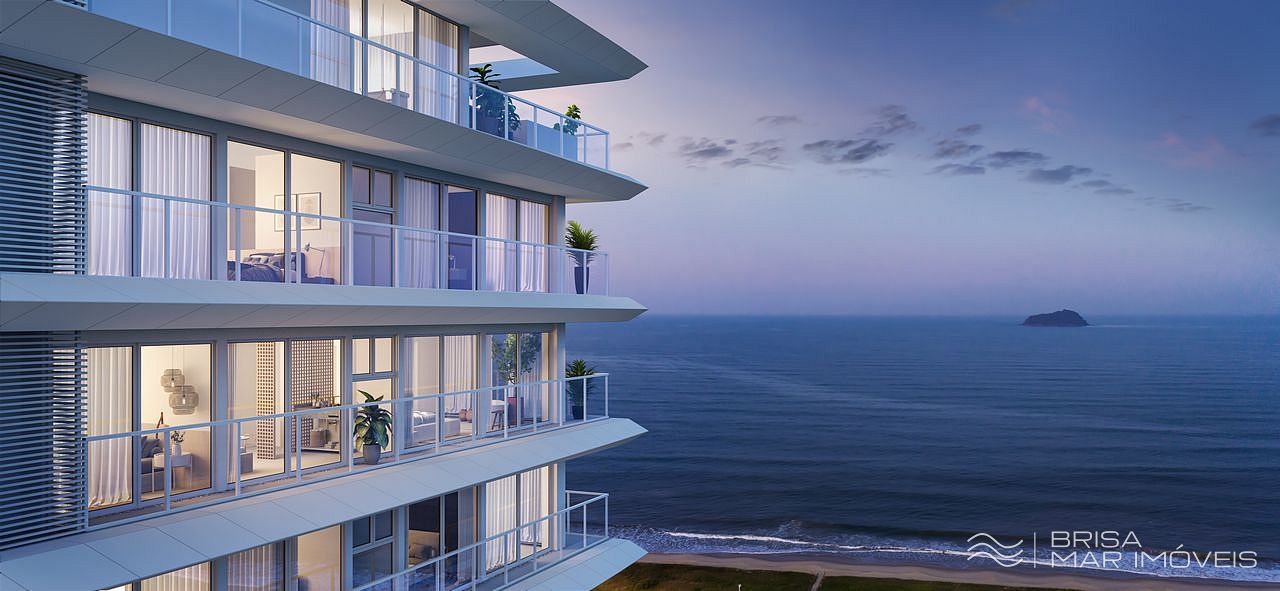 3 suítes, frente mar, alto padrão, lazer completo Balneário Piçarras