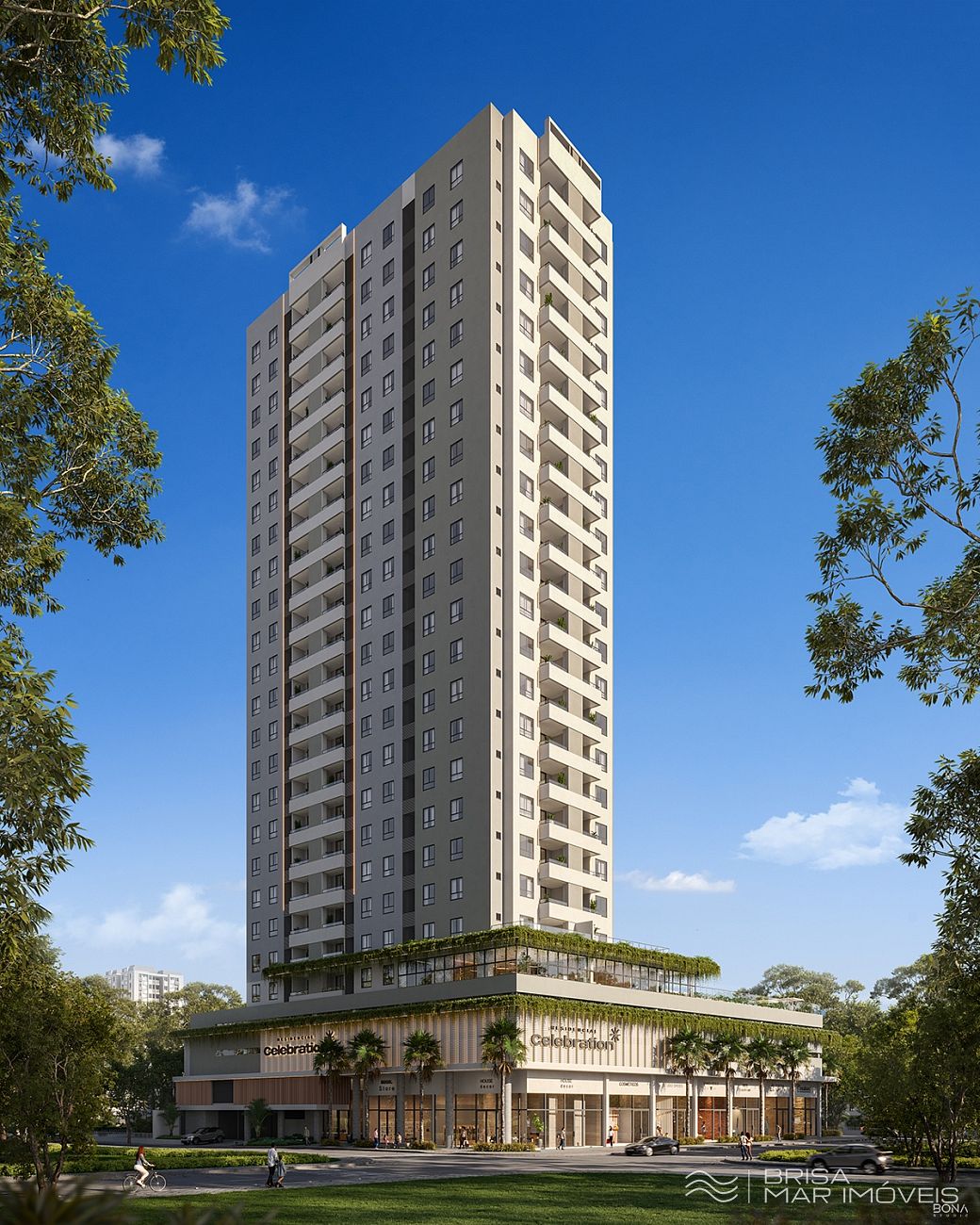 3 quartos no Centro de Balneário Piçarras, piscina e lazer completo