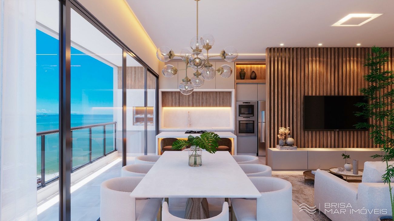 3 suítes, piscina, lazer completo, centro de Balneário Piçarras