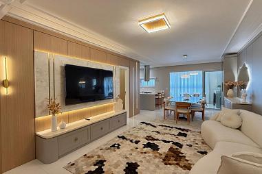 Apartamento com 4 quartos à venda, 165m², 5 banheiros, 3 garagens - Centro - Itapema