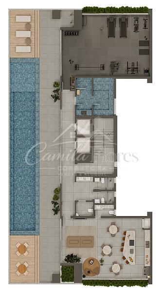 �GORA � Apartamento em constru��o de 2 dormitorios sendo 1 su�tes centro em Torres/RS 17