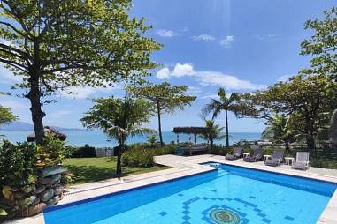 Casa pé na areia em Condomínio com 5 suítes à venda em Canajurê, Florianópolis