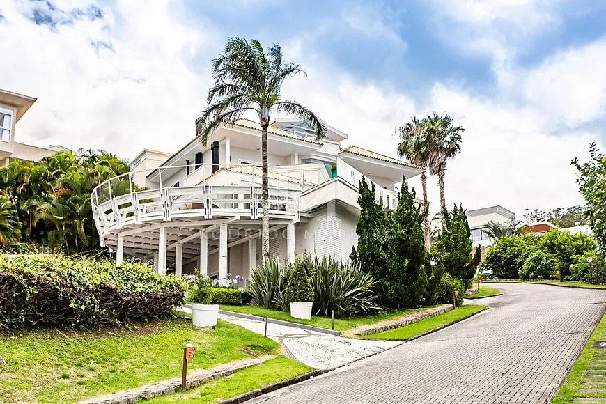 Casa em condomínio com vista para o mar no Cacupé, Florianópolis/SC