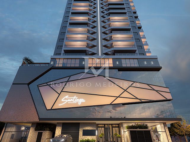 Apartamento com 3 suítes e vista mar na Meia Praia, Itapema