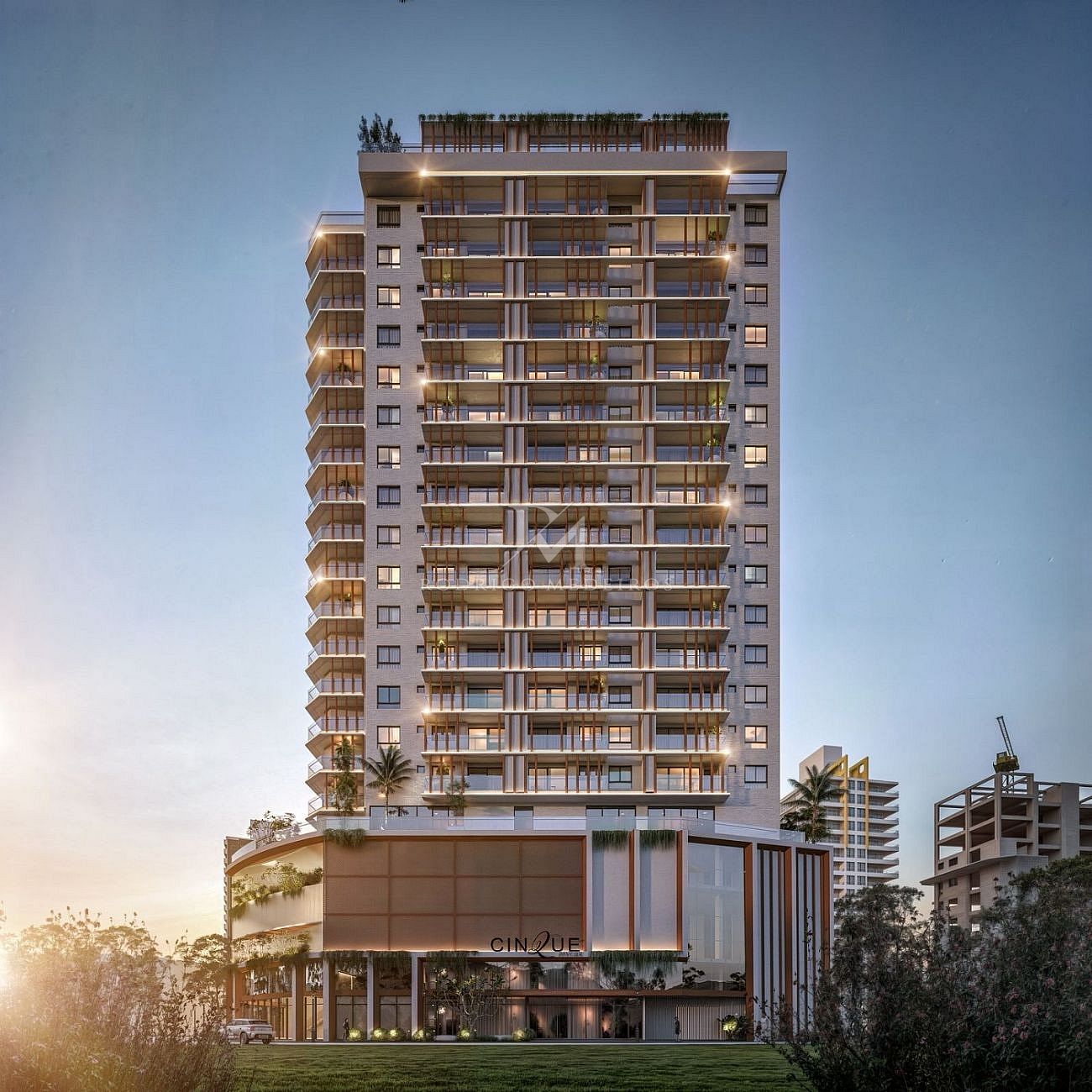 Apartamento de 2 suítes à venda na Praia Brava, Itajaí