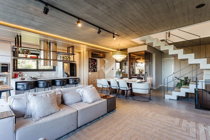 Casa em condomínio com 3 suítes no Canto da Lagoa, Florianópolis/SC