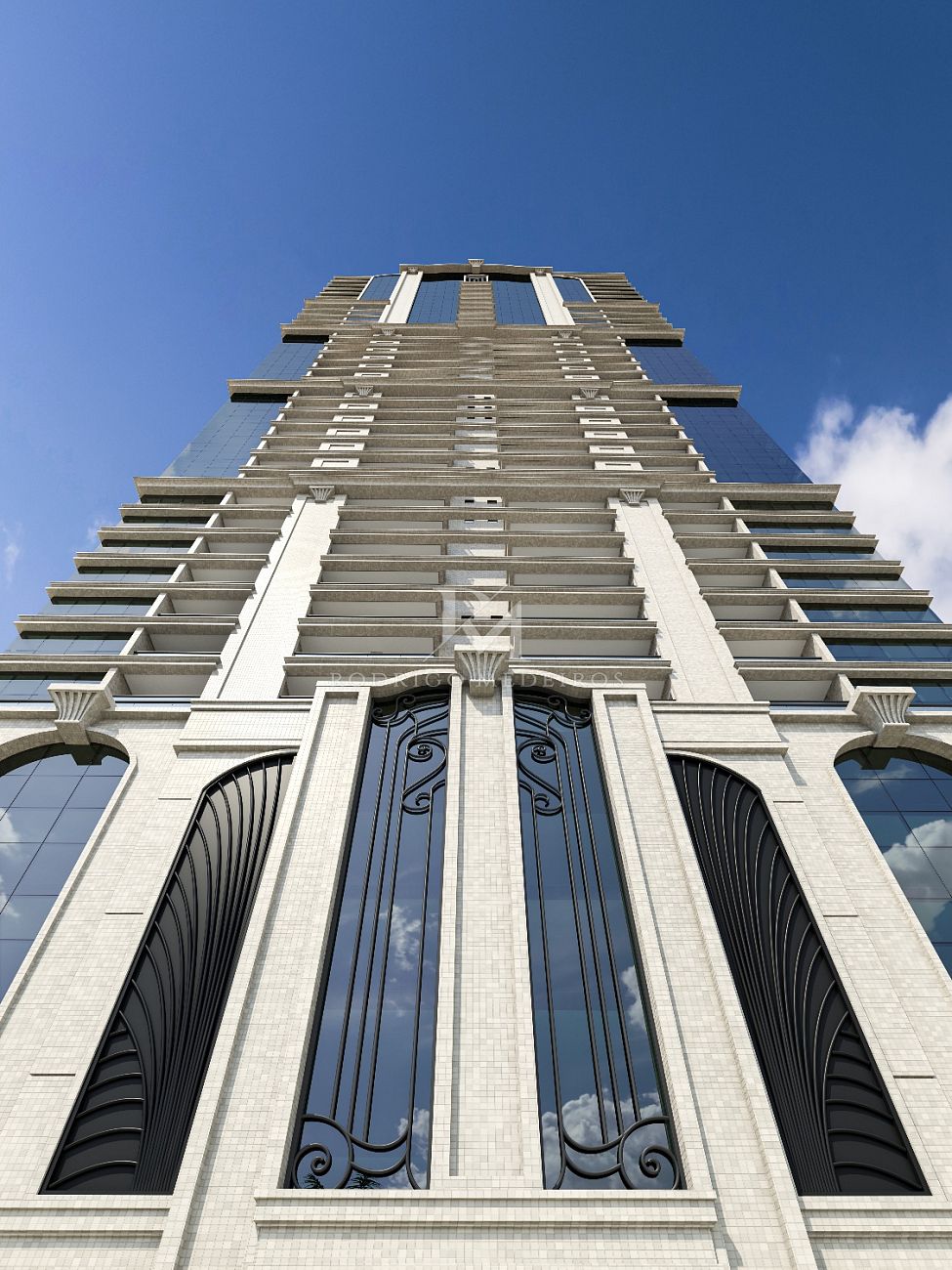 Apartamento com vista para o mar na Praia Central em Itapema