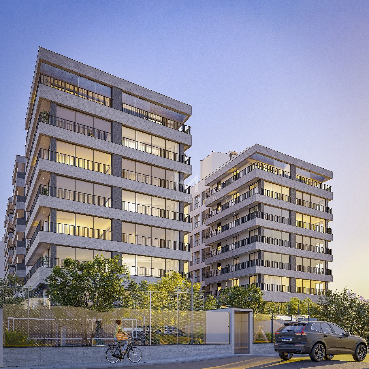 Apartamento com 2 suítes na Beira-Mar de São José