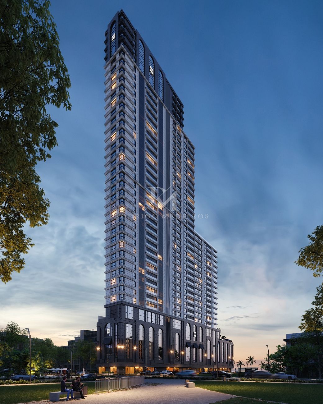 Apartamento de frente para o mar na Meia Praia, Itapema