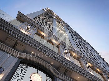 Apartamento alto padrão de frente para o mar na Meia Praia, Itapema