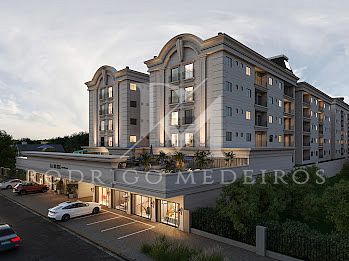 Apartamentos de 2 suítes + 1 dormitório à venda em Bombas, Bombinhas, com lazer completo e alto padrão.