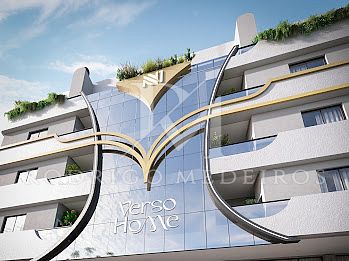 Apartamentos à venda em Bombas, Bombinhas. Lazer completo com 1.490 m² e arquitetura moderna.