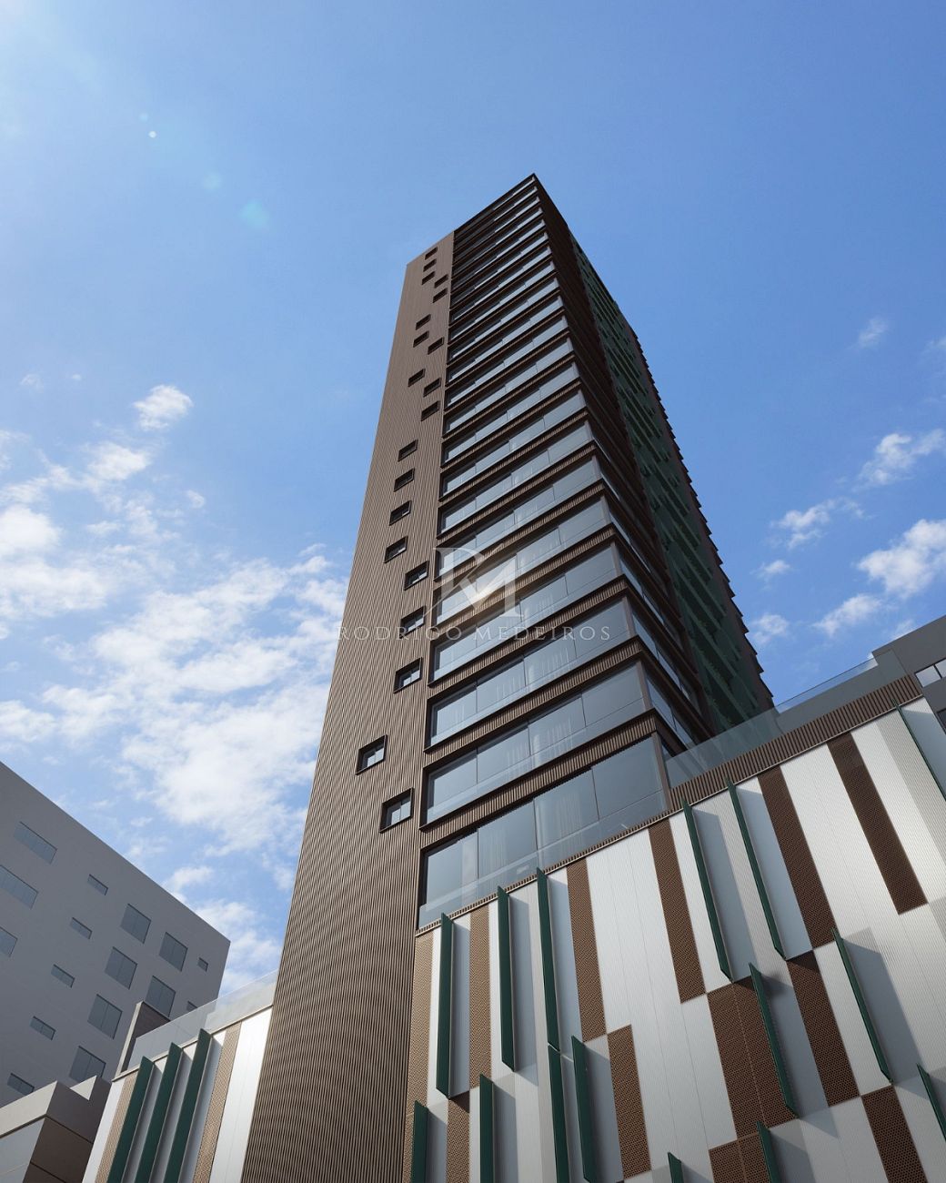 Apartamento com 4 suítes no centro de Itapema