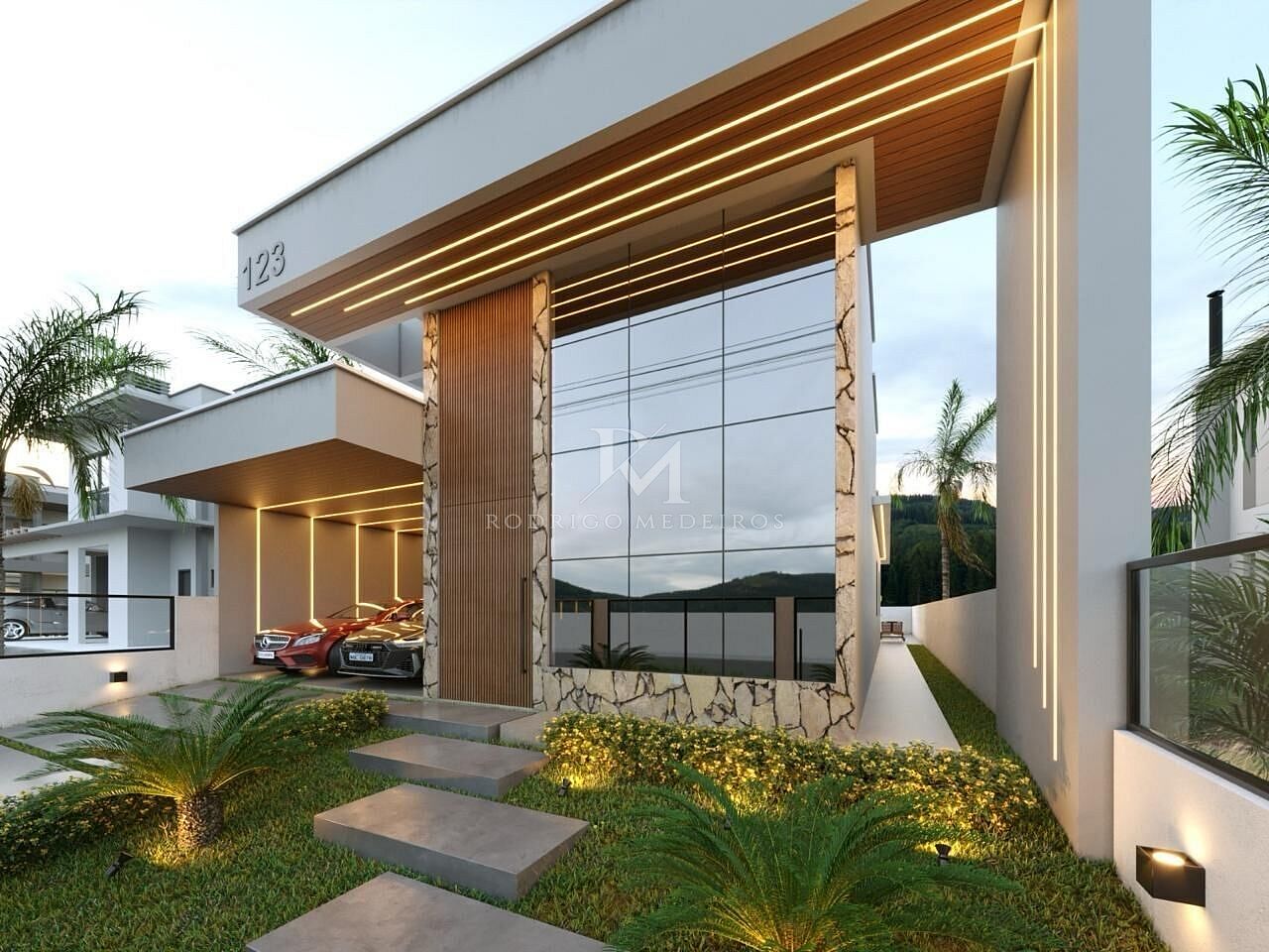 Casa 3 Suítes no bairro Pedra Branca em Palhoça-SC