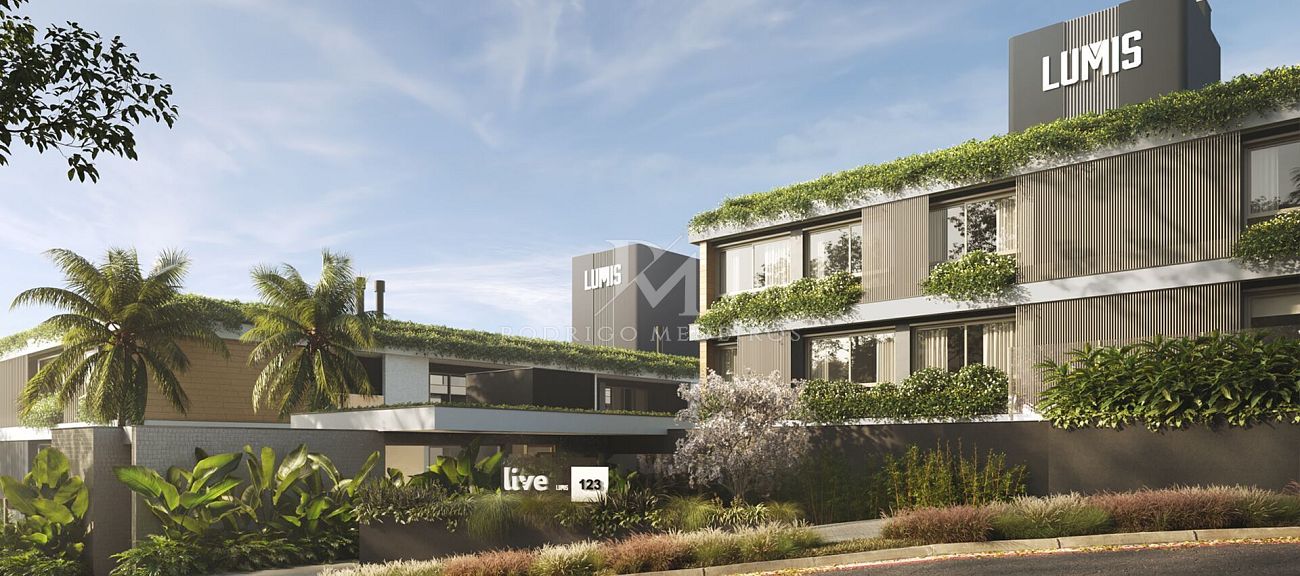 Apartamento duplex com vista verde em Cacupé, Florianópolis/SC