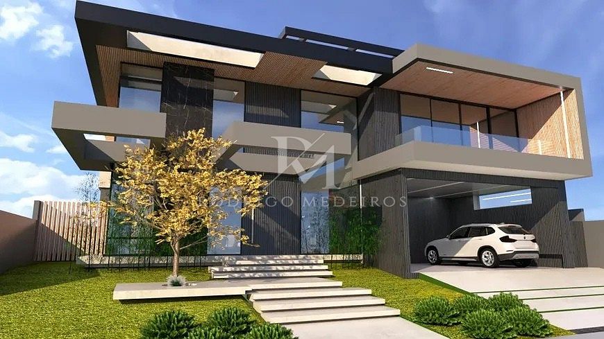 Casa 6 Suítes, Lareira, Piscina - Jurerê Internacional, Florianópolis-SC