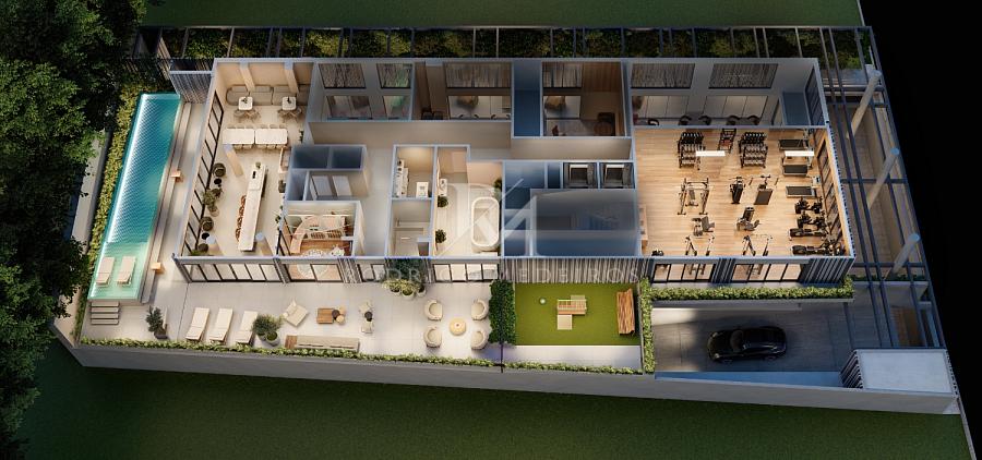 Apartamento com 3 quartos à venda, 192m², 4 banheiros, 2 garagens - Centro - Florianópolis — foto 6