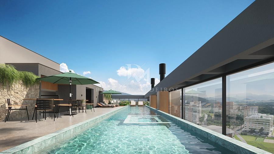 Apartamentos modernos na Pedra Branca, Palhoça, com rooftop, lazer completo, com  3 dormitórios. — foto 6