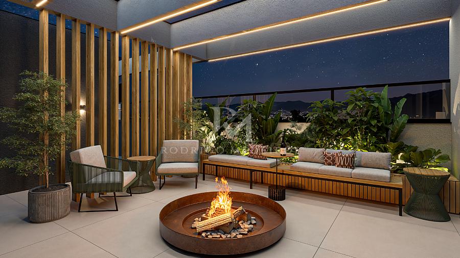 Apartamento na Pedra Branca em Palhoça com rooftop e lazer completo — foto 17