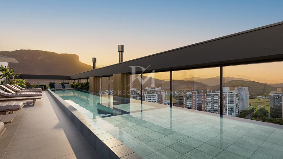 Apartamento na Pedra Branca em Palhoça com rooftop e lazer completo — foto 27