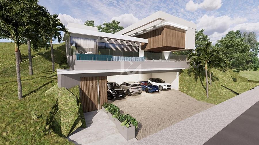 Casa com piscina de borda infinita � venda no Bosque das Mans�es, S�o Jos�