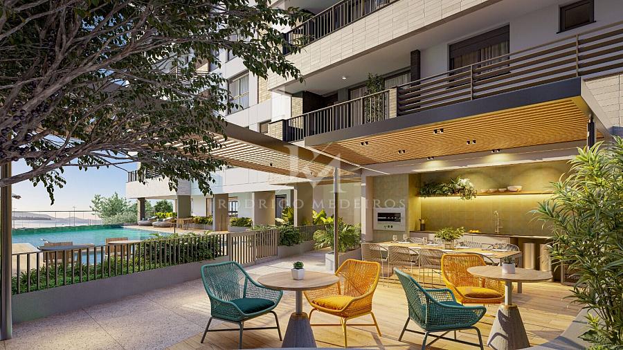 Apartamento com 2 quartos à venda, 80m², 3 banheiros, 2 garagens - Praia Comprida - São José — foto 3